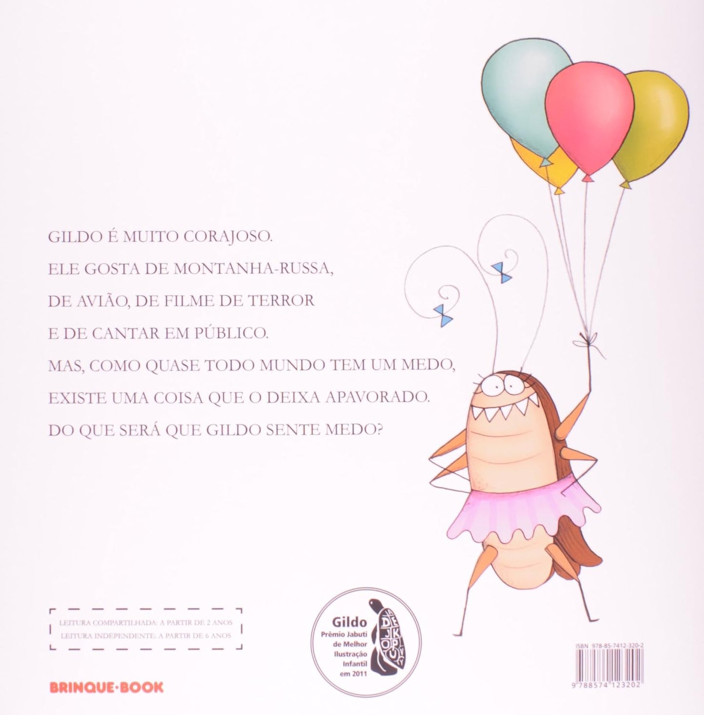 Contracapa do livro Gildo