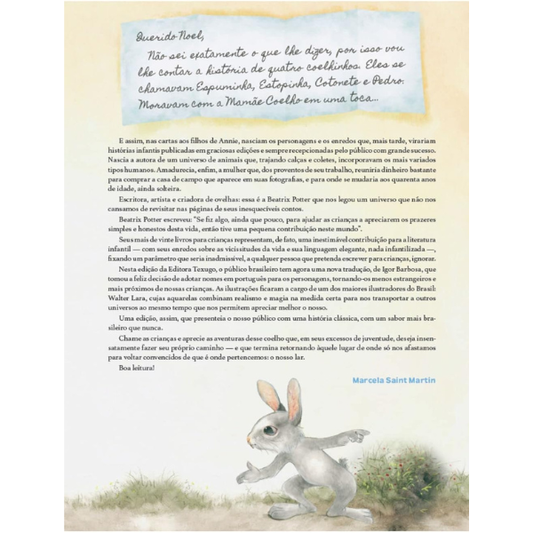 Página do livro A história de Pedro Coelho