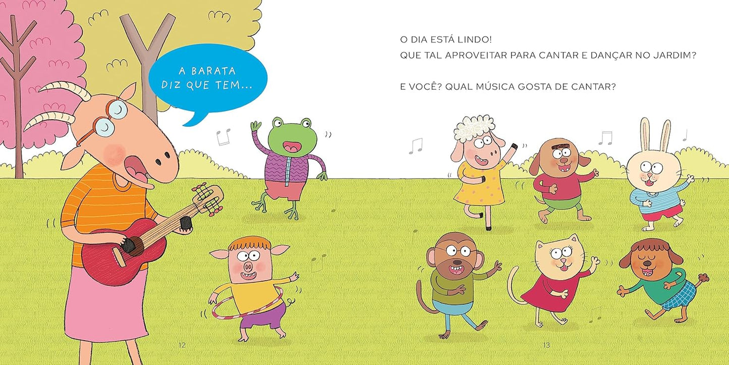 Páginas do livro Bibo na escola