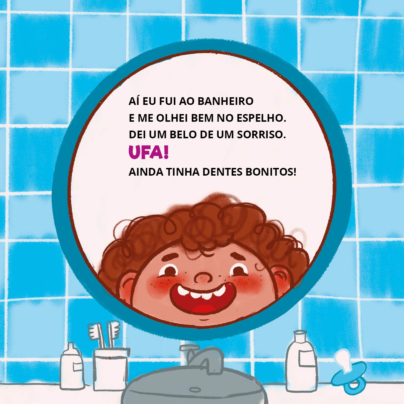 Página do livro Careta pra chupeta!