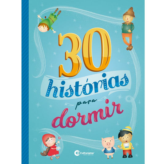 Capa do livro 30 histórias para dormir