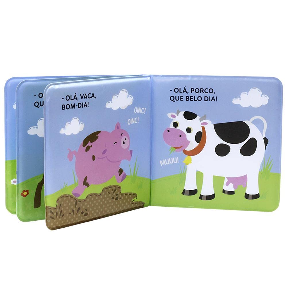 Páginas do livro Amiguinhos da fazenda