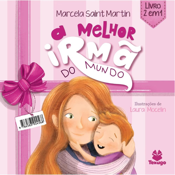 Capa do livro a melhor irmã do mundo
