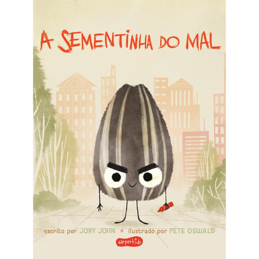 Capa do livro A sementinha do mal