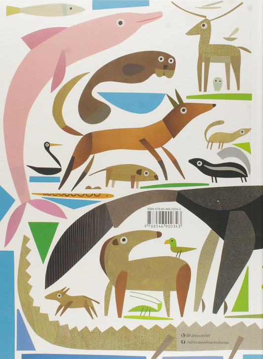 Página do livro Abecedário de bichos brasileiros