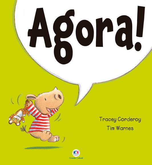 Capa do livro Agora!