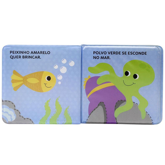 Páginas do livro Amiguinhos do mar