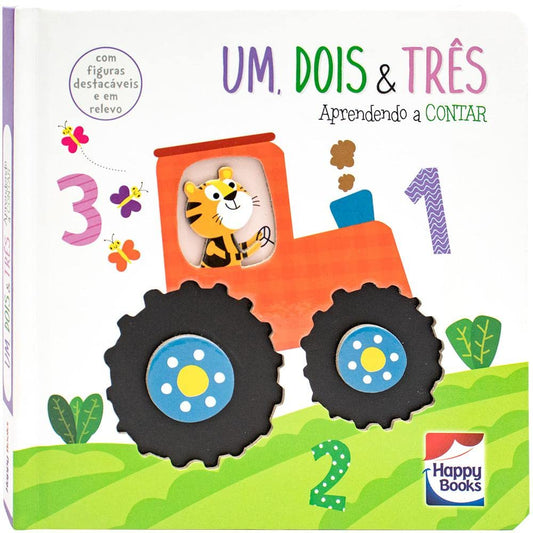 Capa do livro Um, dois e três