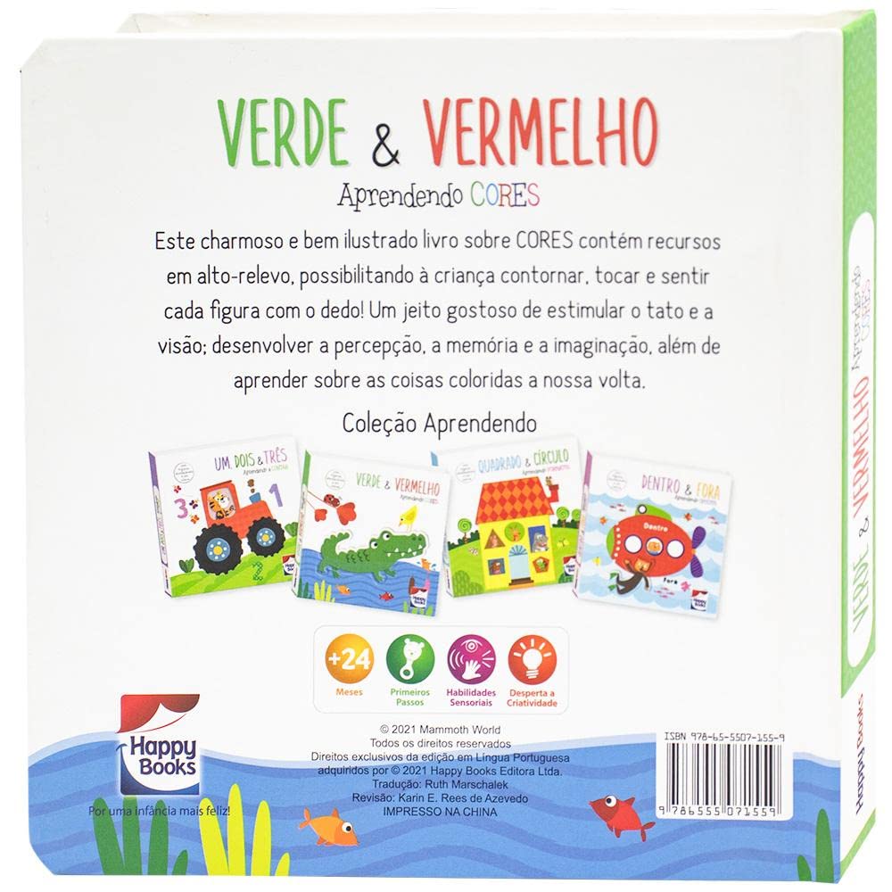 Contracapa do livro Verde e Amarelo