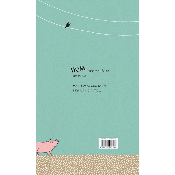 Contracapa do livro Bem lá no alto