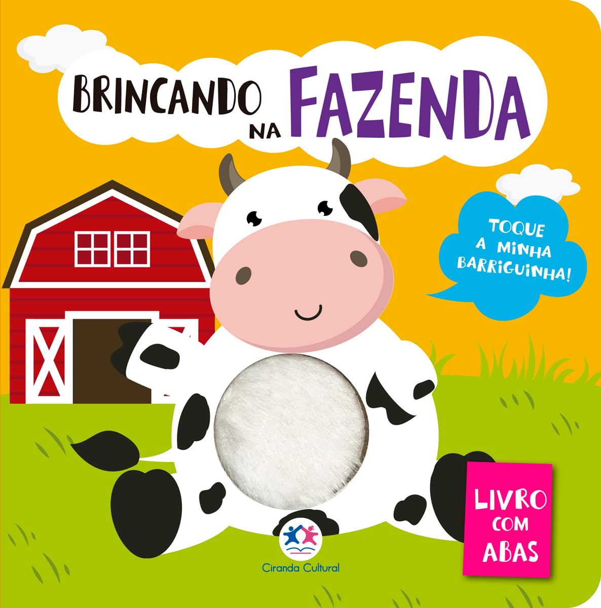Capa do livro Brincando na Fazenda