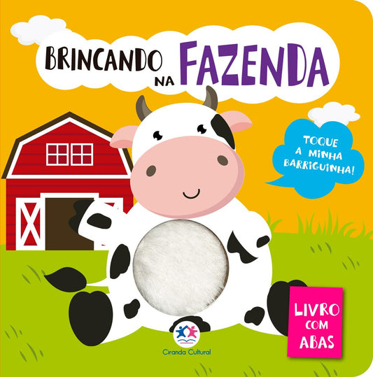 Capa do livro Brincando na Fazenda