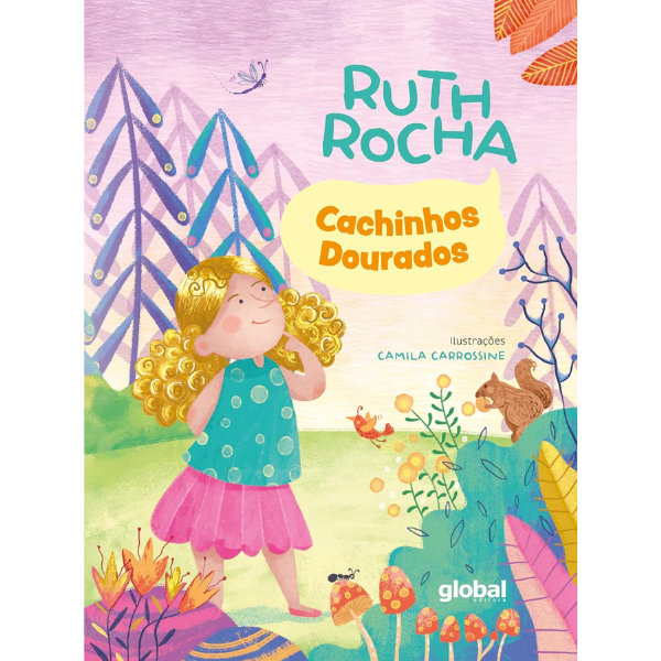 Capa do livro Cachinhos dourados