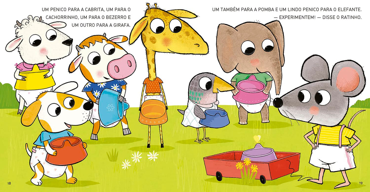 Páginas do livro De onde vem os penicos