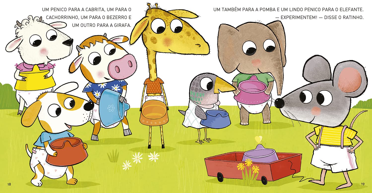 Páginas do livro De onde vem os penicos