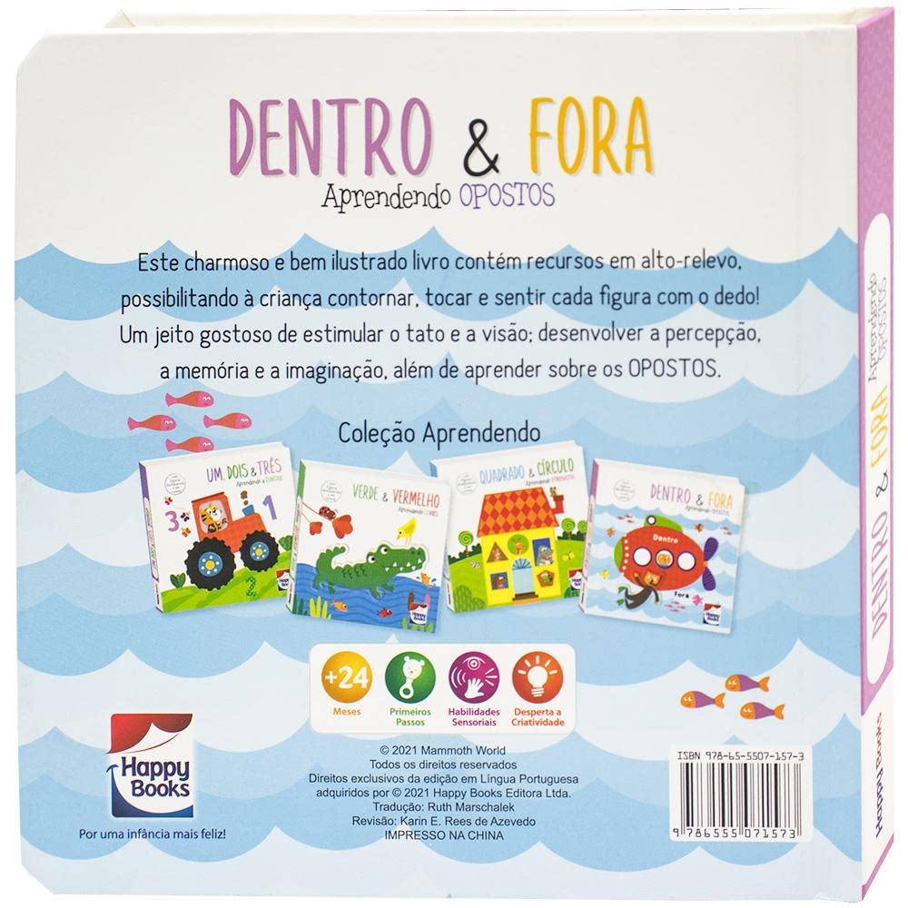 Contracapa do livro Dentro e fora