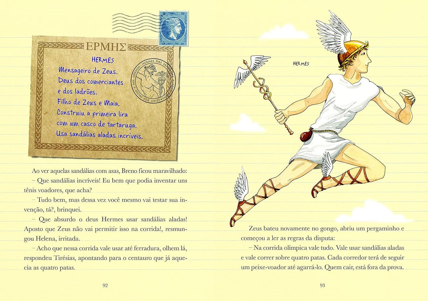 Páginas do livro Diario de Pilar na Grécia