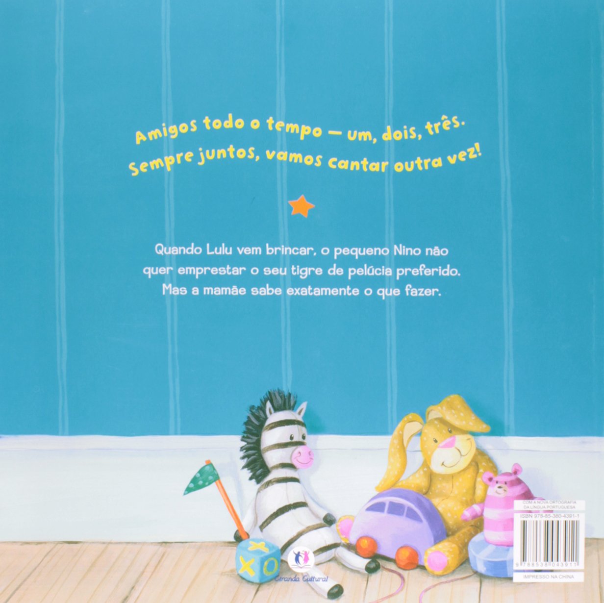 Contracapa do livro É meu