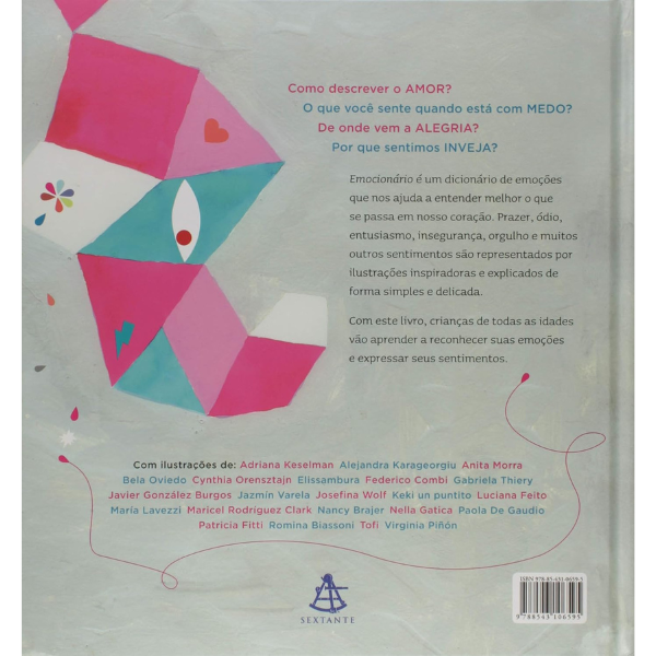 Contracapa do livro Emocionário
