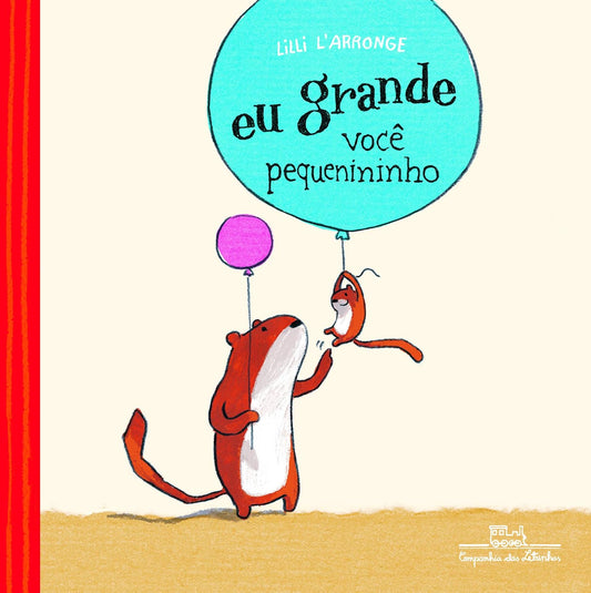 Capa do livro Eu grande você pequenininho