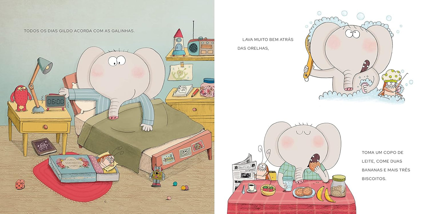 Página do livro Gildo está fora do ritmo