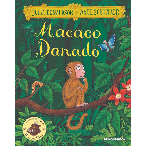 Capa do livro Macaco Danado