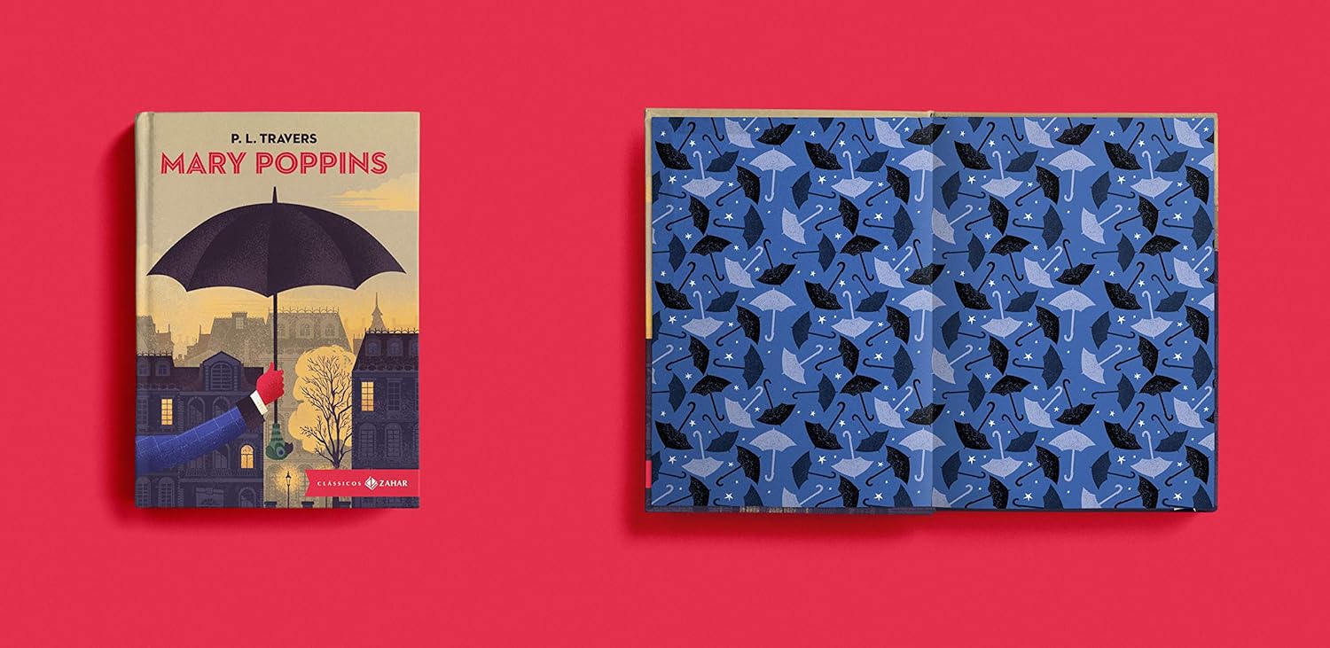 Páginas do livro Mary Poppins