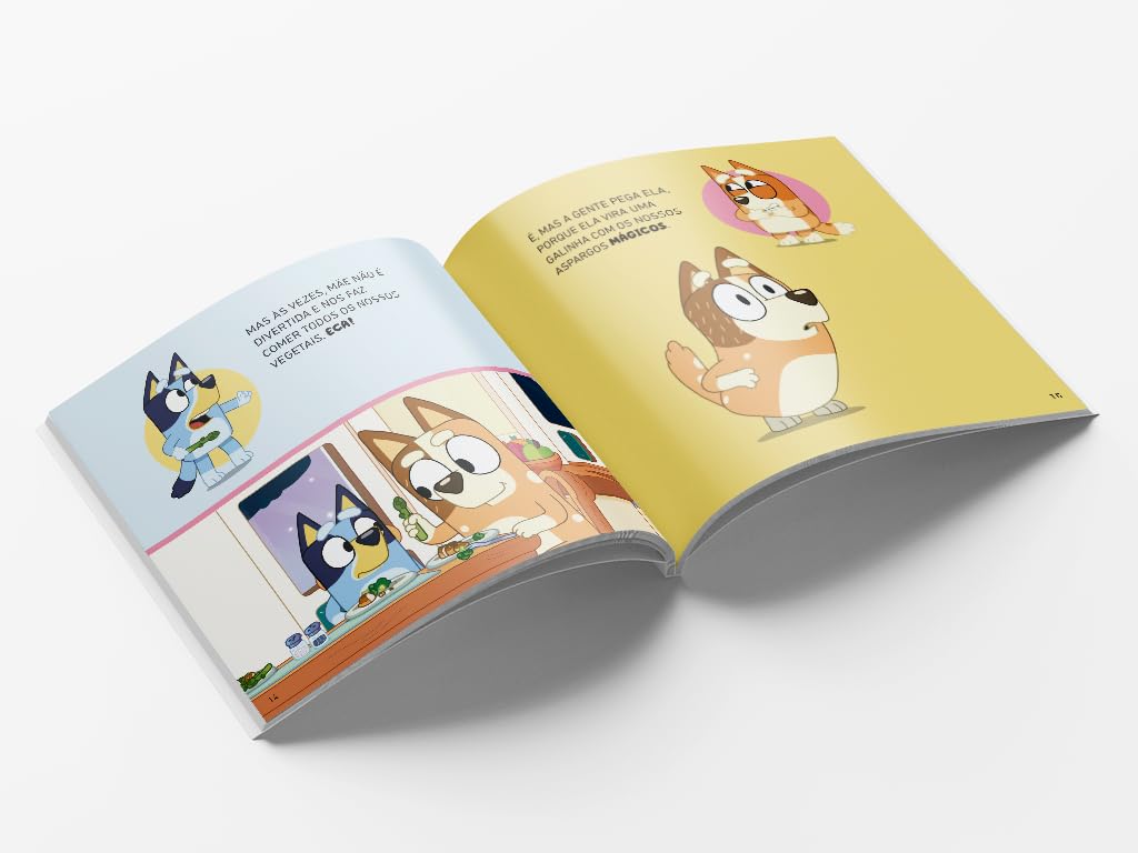 Páginas do livro Minha mãe é a melhor
