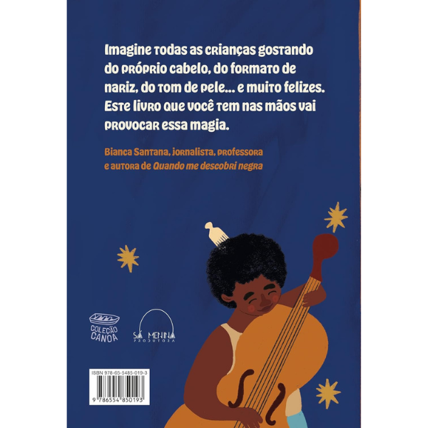 Contracapa do livro Neguinha, sim!