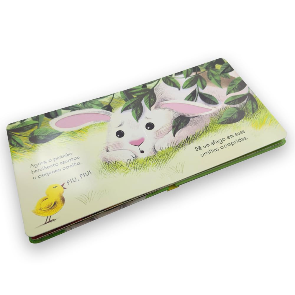 Páginas do livro O coelhinho está dodói