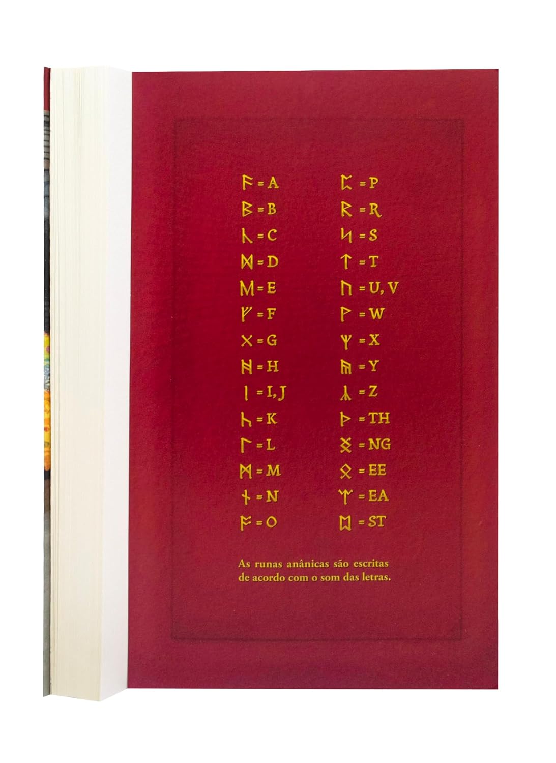 Página do livro O Hobbit