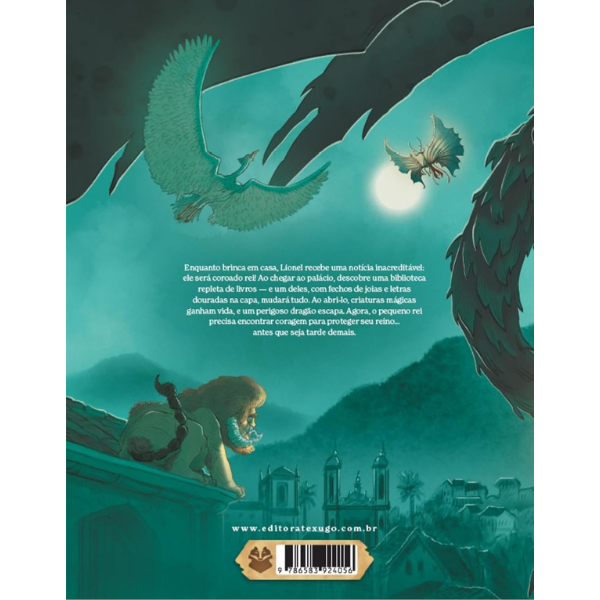 Contracapa do O livro das feras