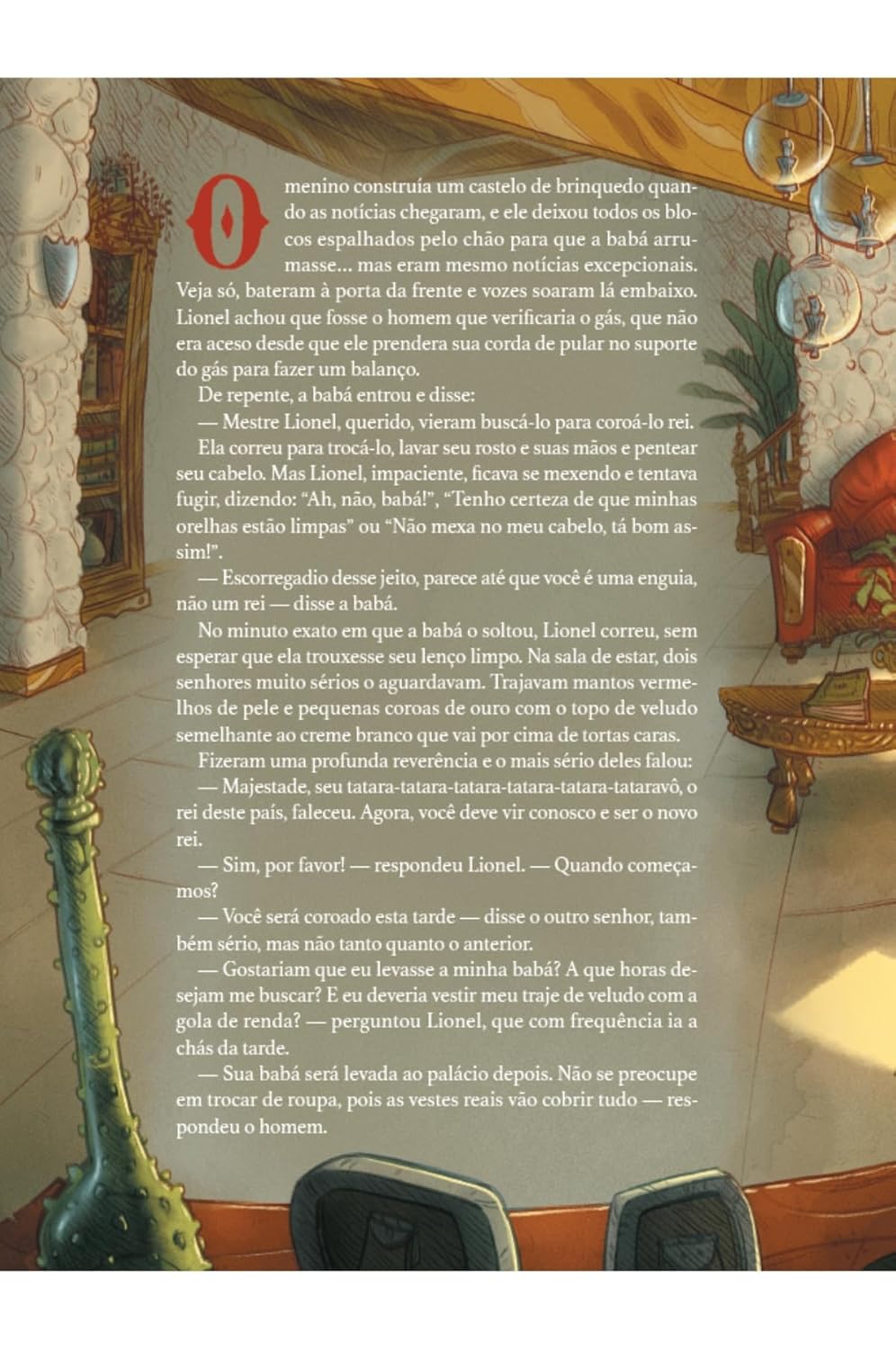Página do O livro das feras