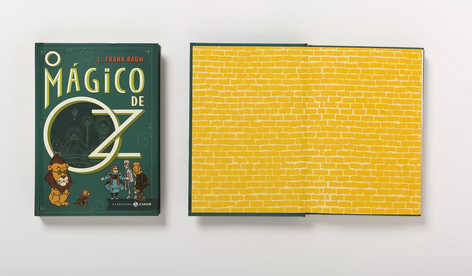 Páginas do livro O mágico de Oz