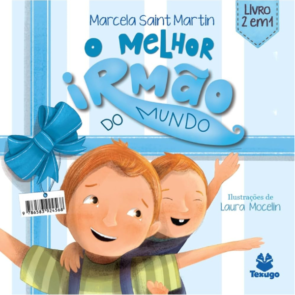 Capa do livro o melhor irmão do mundo