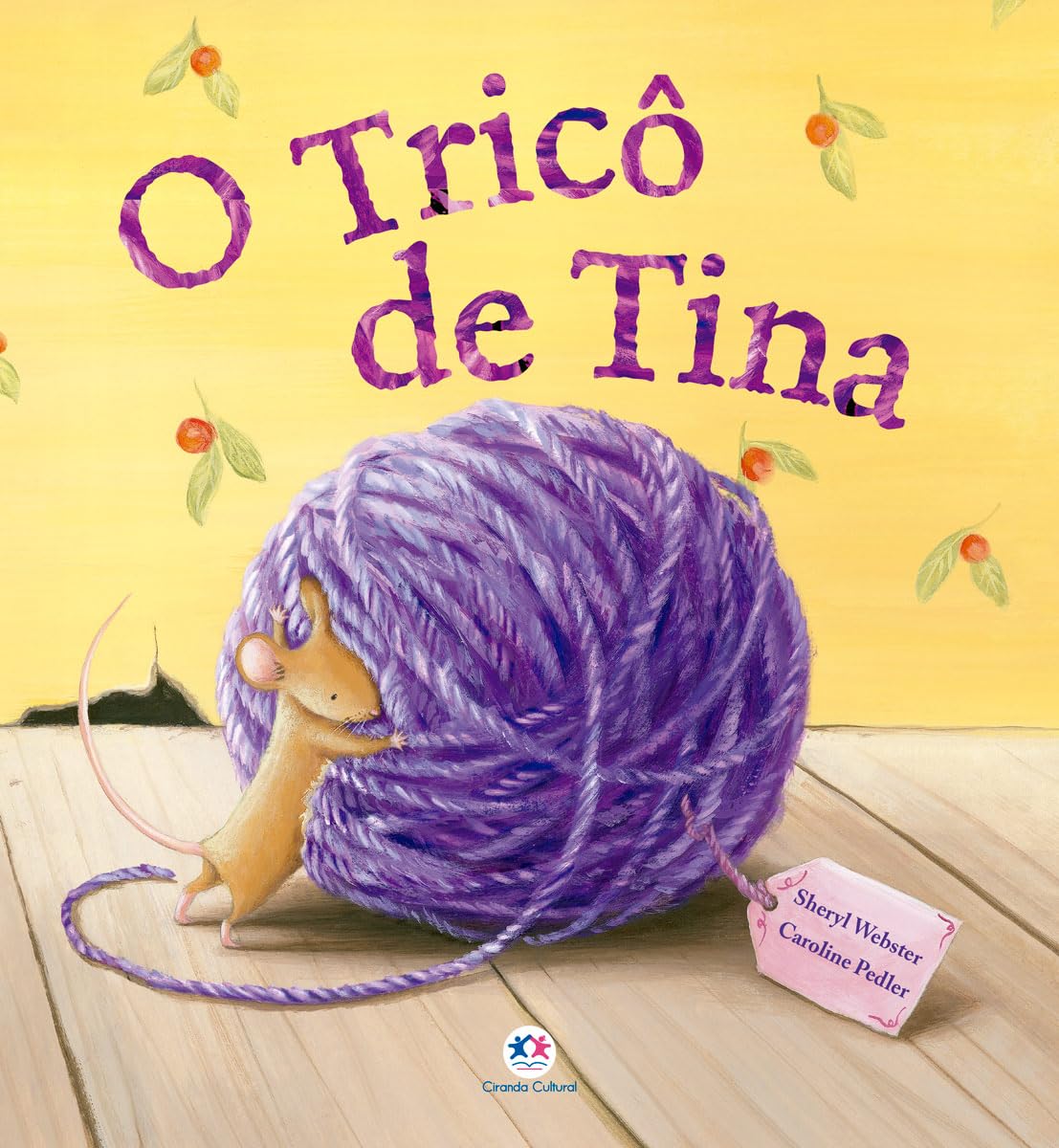 Capa do livro o tricô de tina