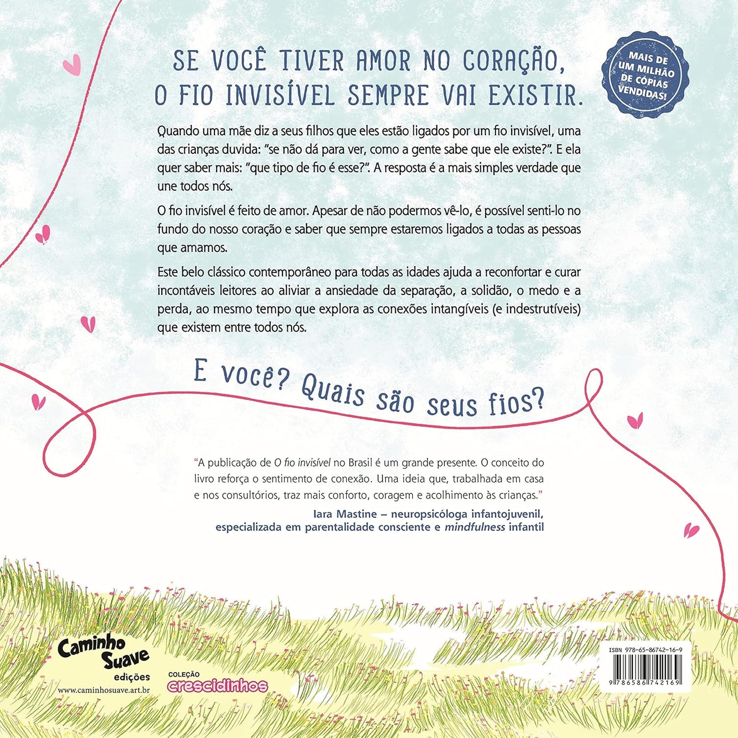 Contracapa do livro O fio invisível