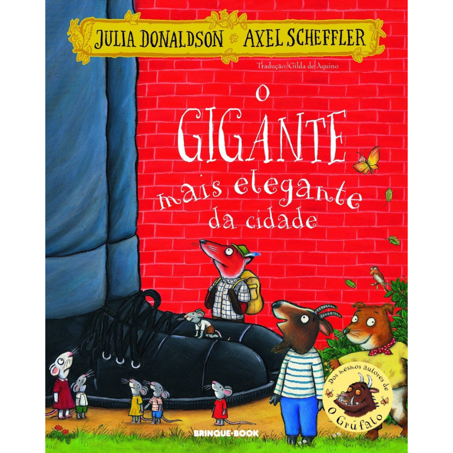 Capa do livro O gigante mais elegante da cidade