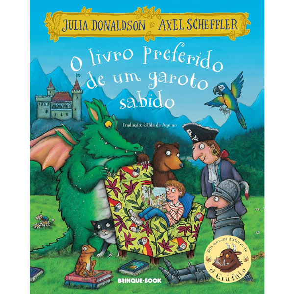 Capa de O livro preferido de um garoto sabido