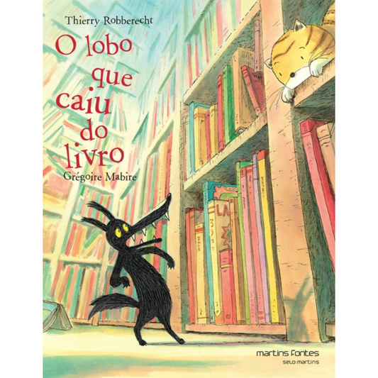 Capa do livro O lobo que caiu do livro