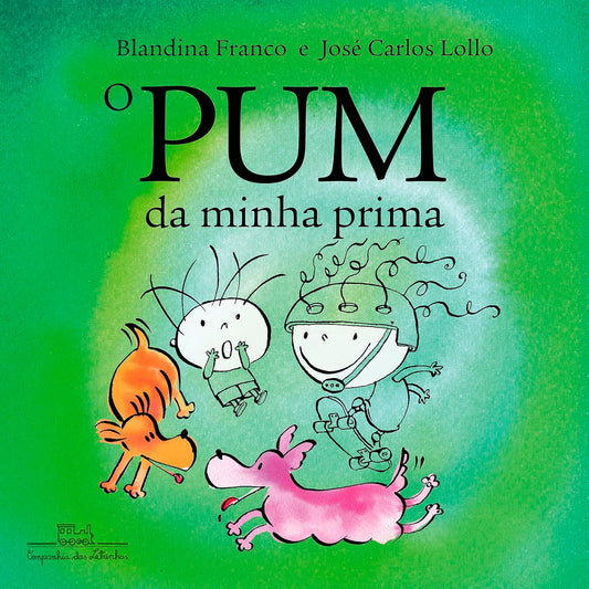 Capa do livro O pum da minha prima