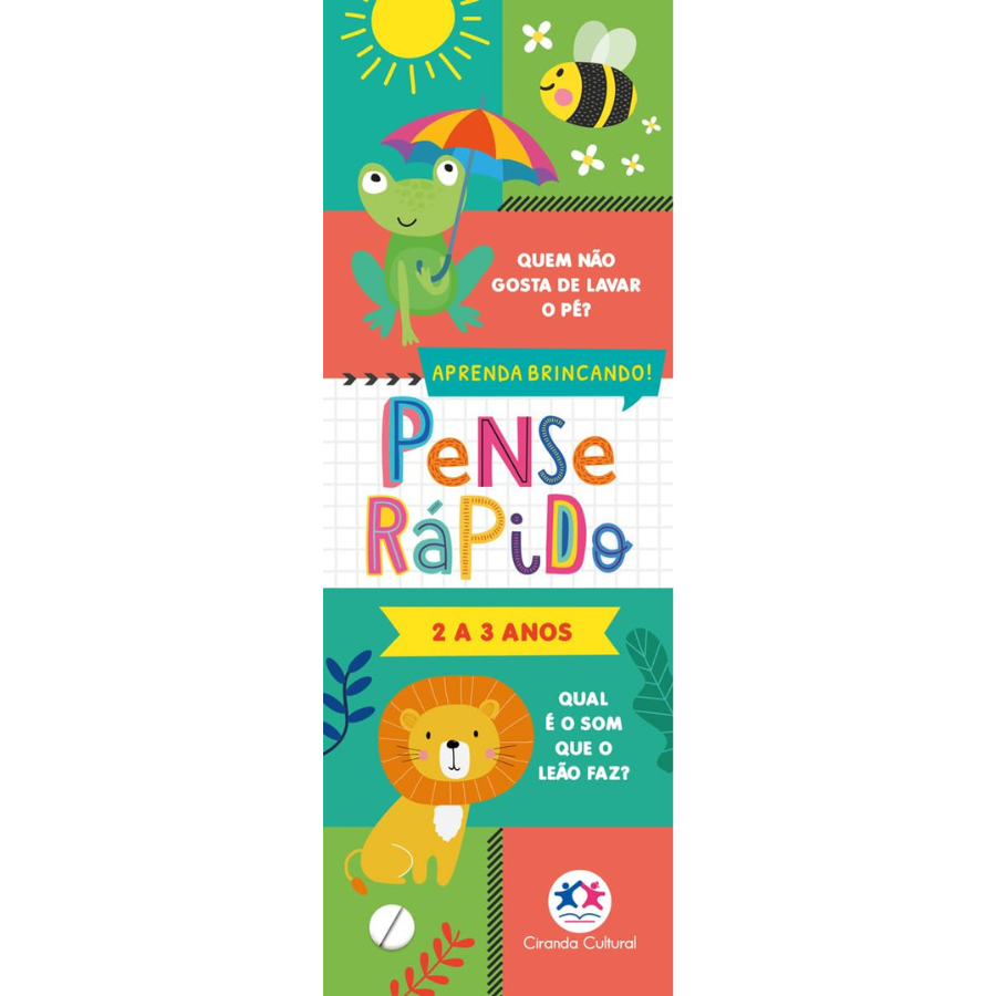 Capa do livro Pense rápido