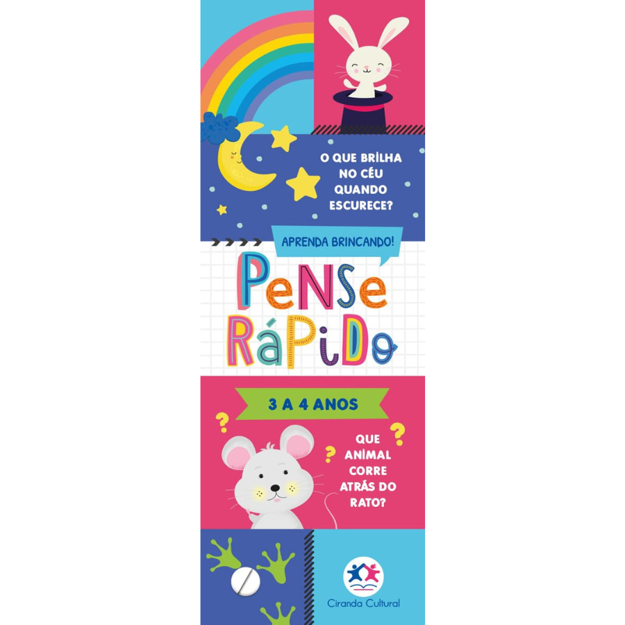 Capa do livro Pense rápido