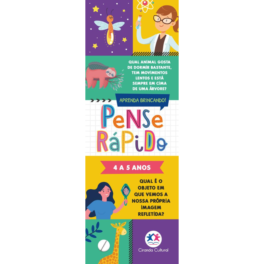 Capa do livro Pense Rápido