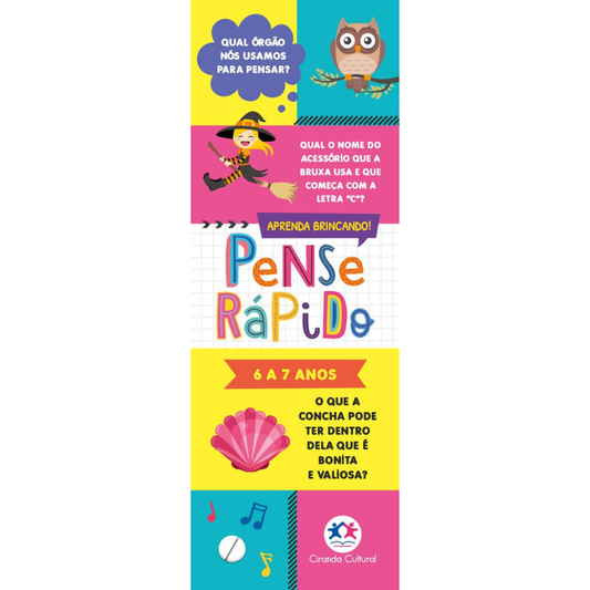 Capa do livro Pense Rápido