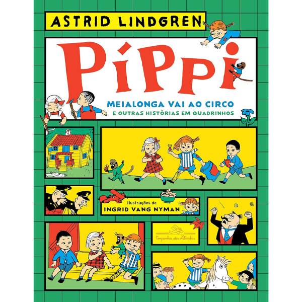 Capa do livro Píppi Meialonga