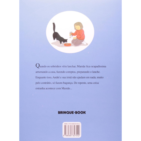 Contracapa do livro Quando mamãe virou um monstro