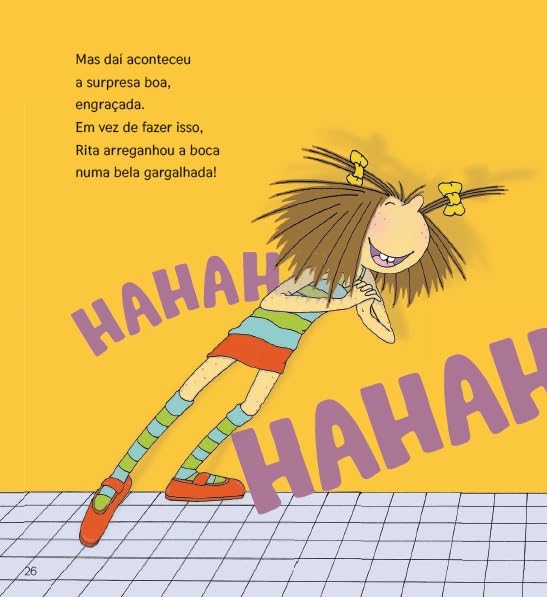 Página do livro Rita, não grita