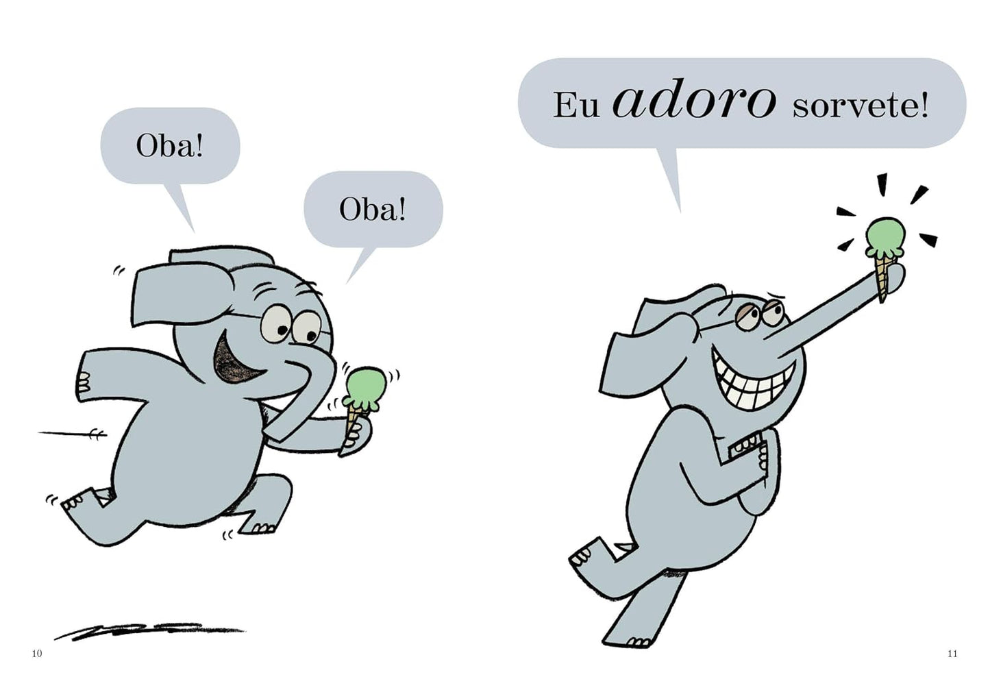 Páginas do livro Será que eu divido meu sorvete?