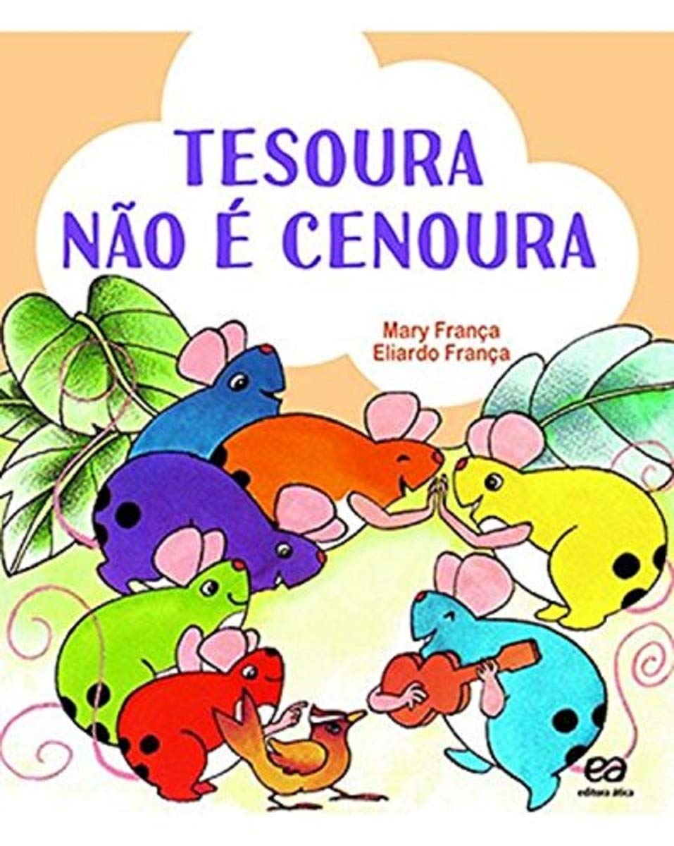 Capa do livro tesoura não é cenoura